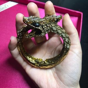 Swarovski Crystals Snake Bracelet
